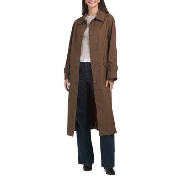 MAX STUDIO LONDON Toffee Trench Rain Jacket - Picture 1 of 2
